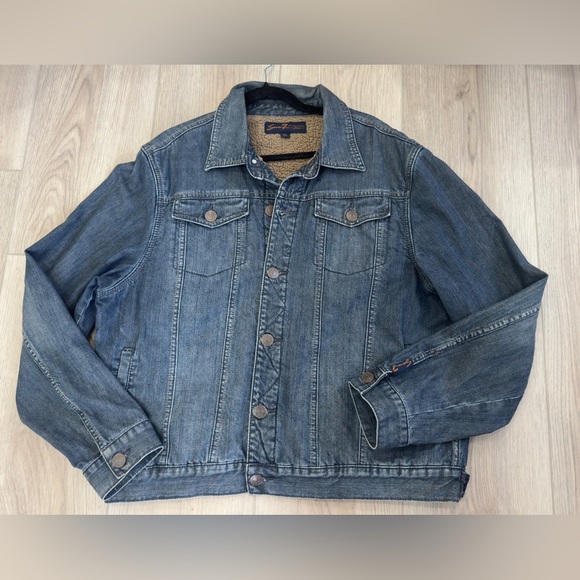 Denim Jacket by Seven 7- Classic Blue 🤎 - Picture 1 of 12